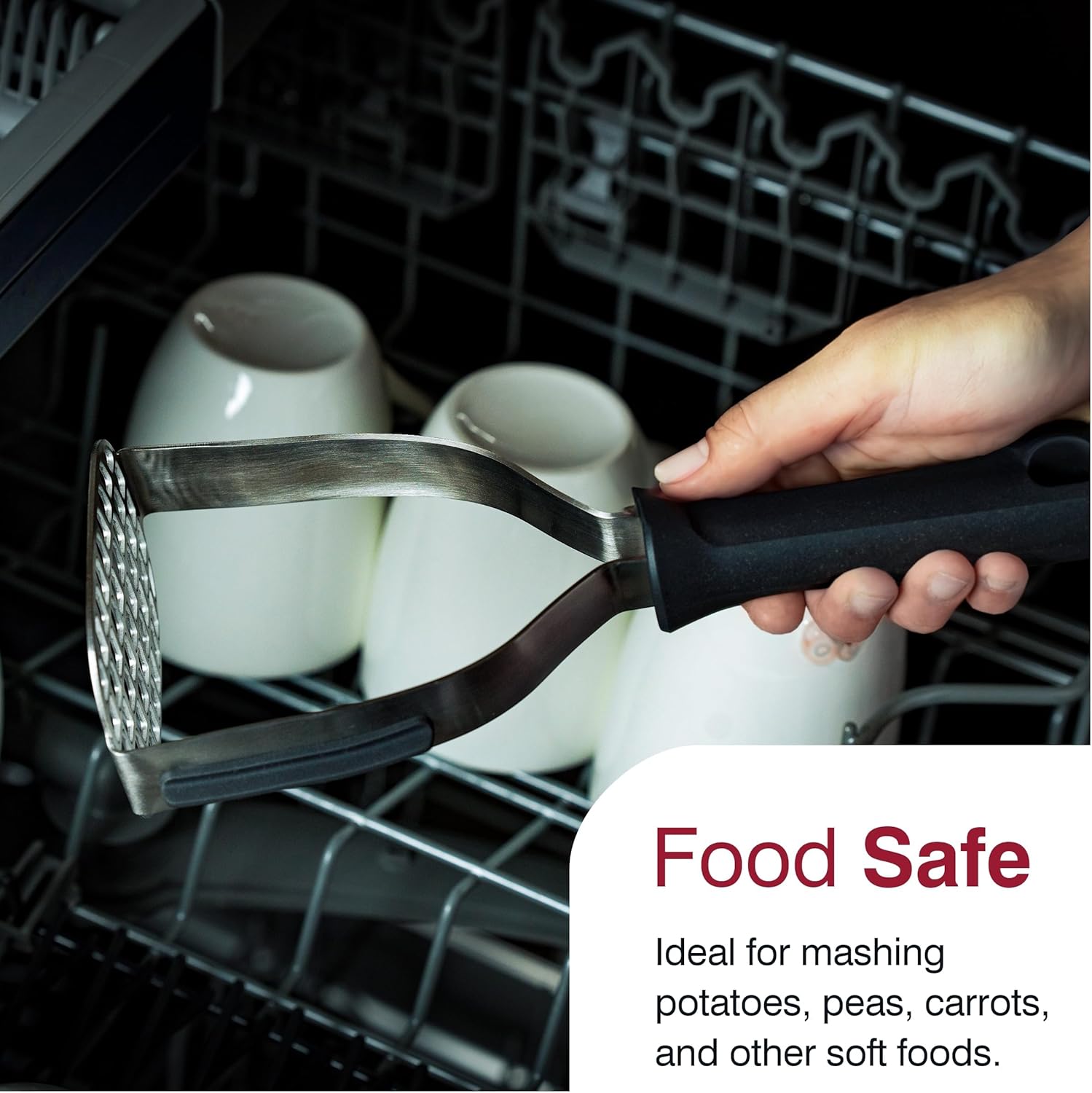 Zyliss Stainless Steel Potato Masher – 10"