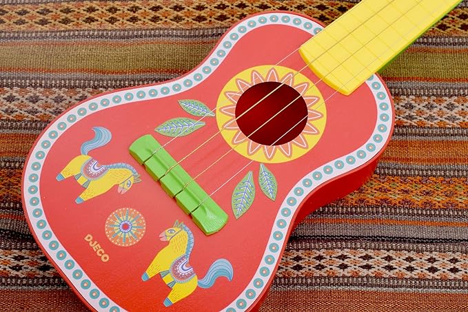 Djeco Animambo Kid's Ukulele Musical Instrument