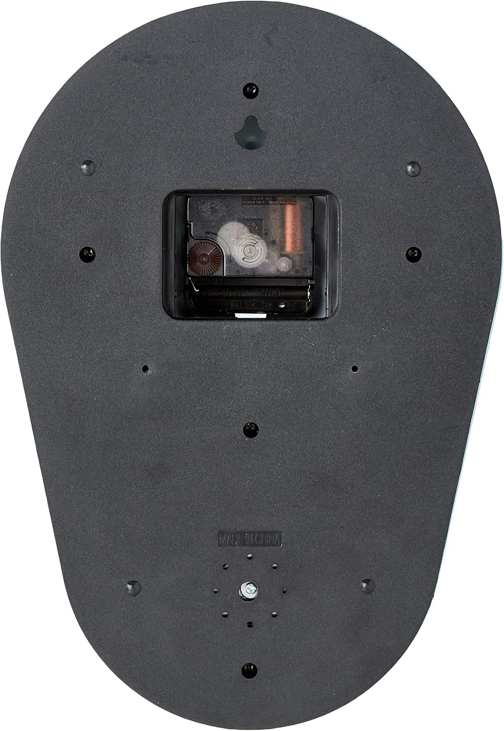 Bai Retro Kitchen Timer Wall Clock – 8" x 12" – Turquoise