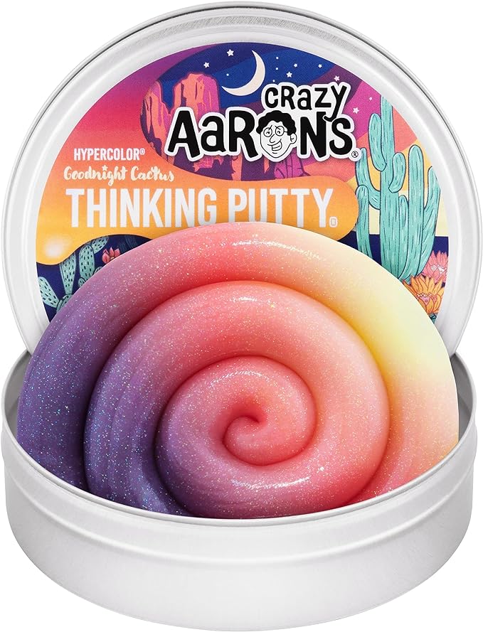 Crazy Aarons Thinking Putty – Goodnight Cactus