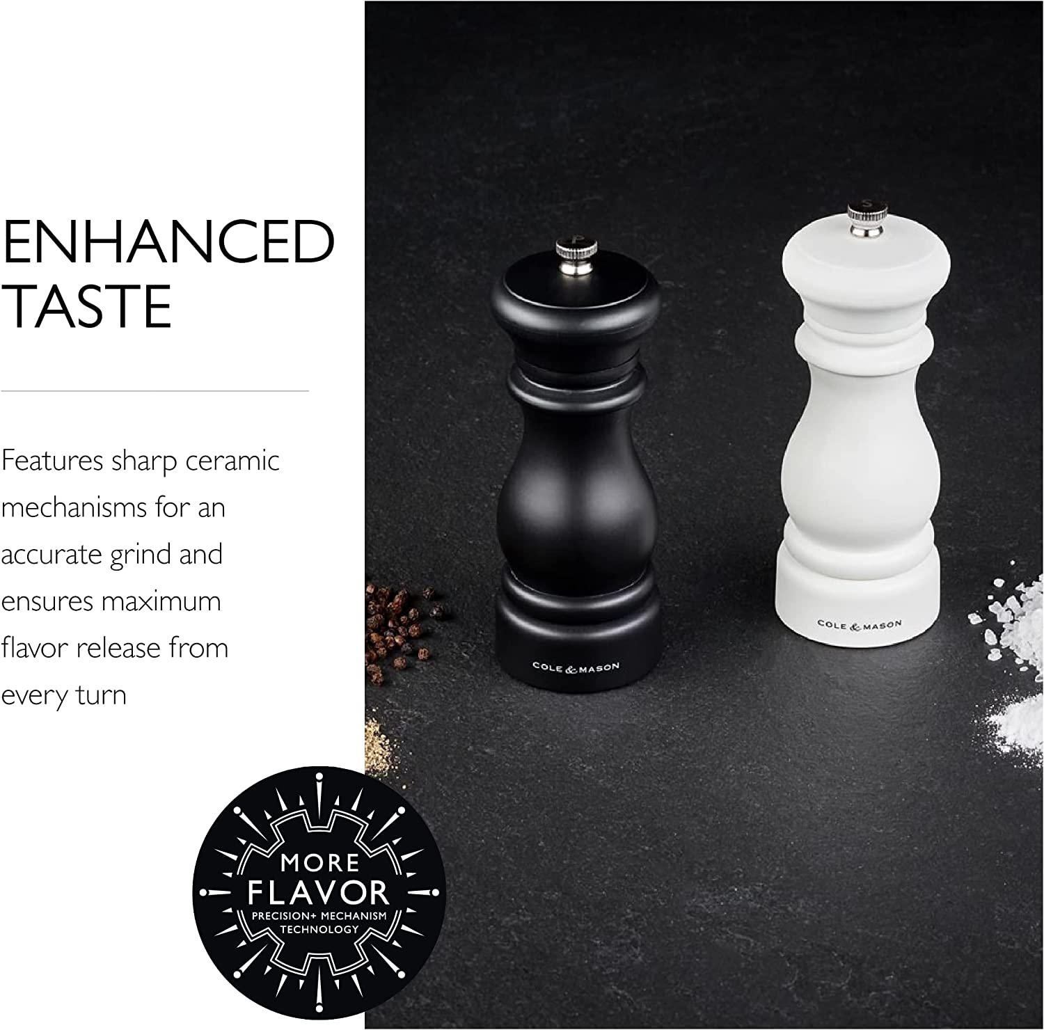 Cole & Mason Southwold Classic Salt and Pepper Mill Gift Set