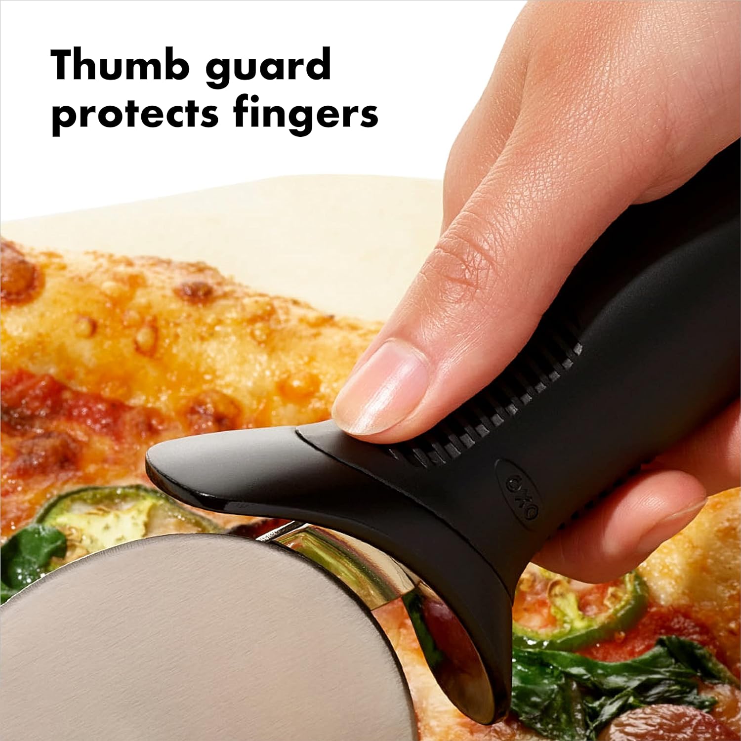 OXO Good Grips Pizza Wheel and Cutter – 3.5"