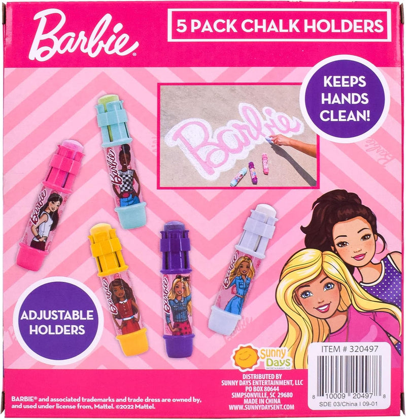 Barbie Jumbo Chalk Holders For Kids  – Pack of 5