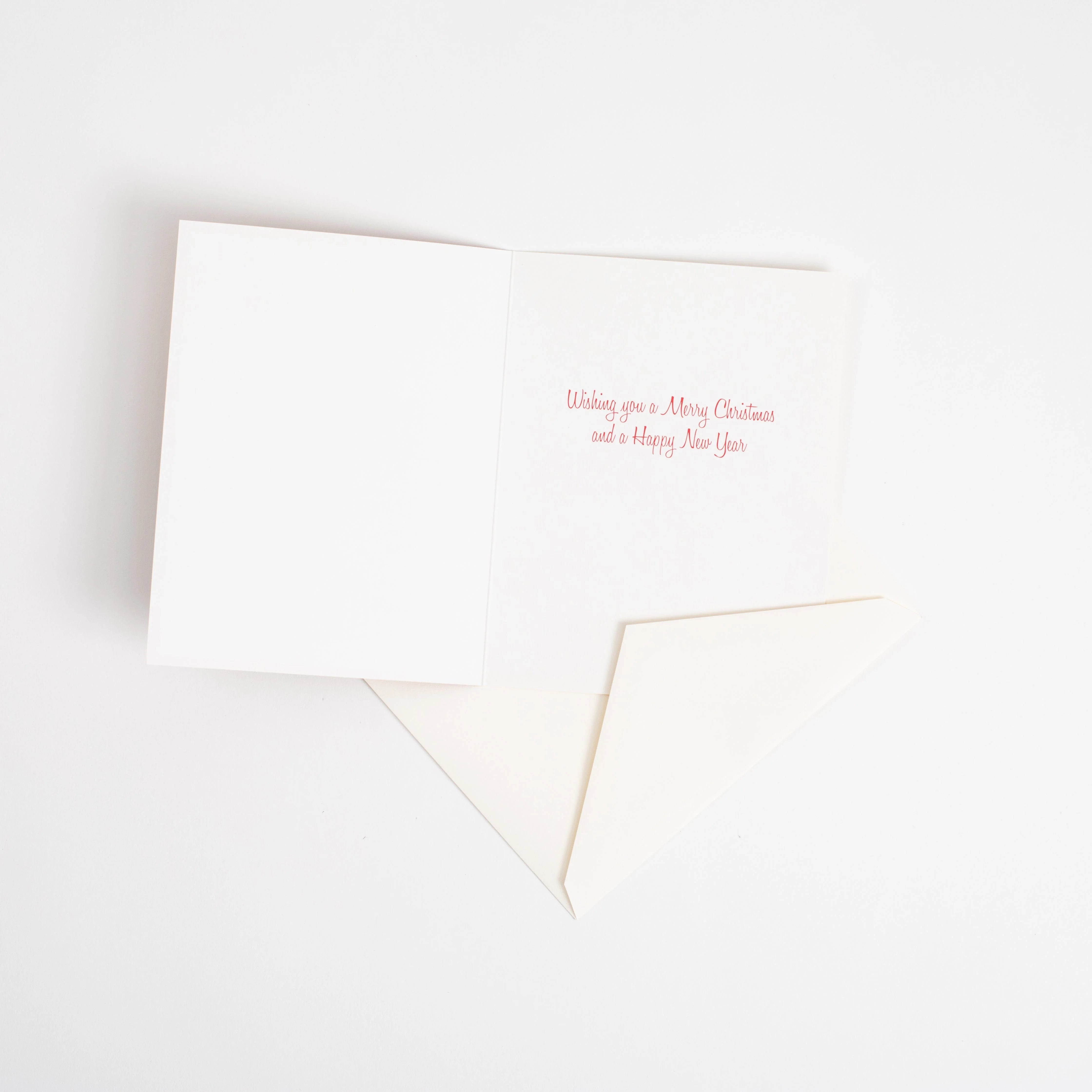 Caspari Christmas Townhouse Boxed Christmas Cards – 15 Cards/Envelopes