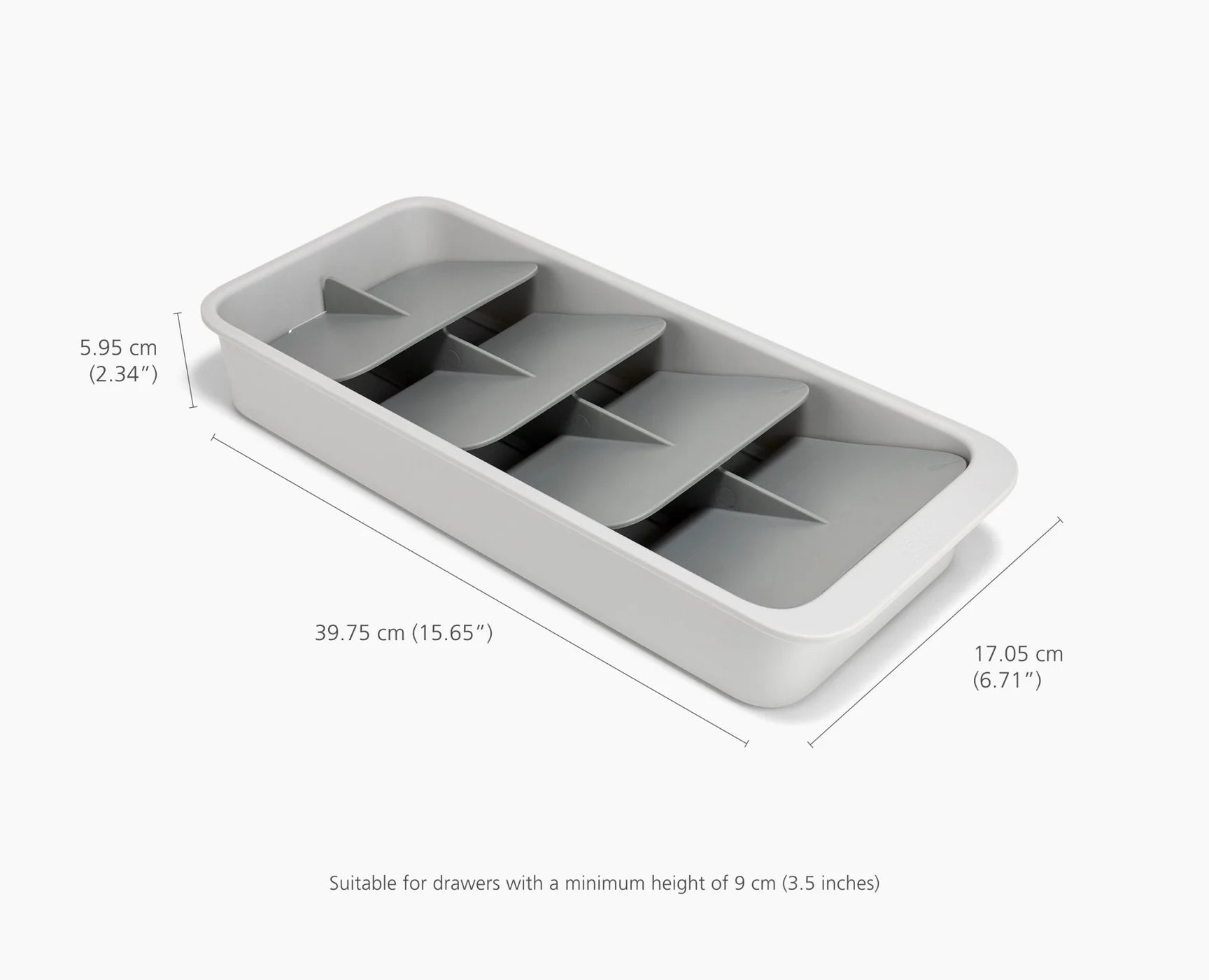 Joseph Joseph DrawerStore Large Tiered Cutlery Organizer – 15.7" x 6.7"