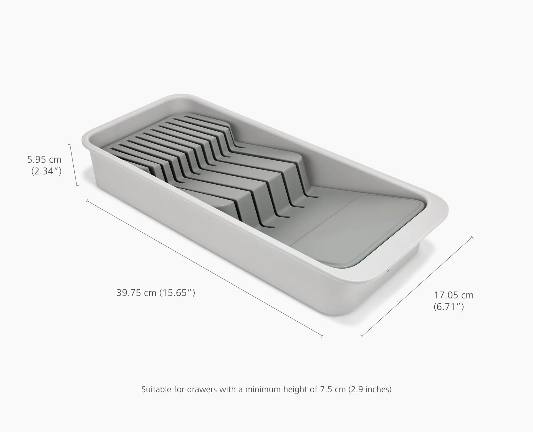 Joseph Joseph DrawerStore 2-Tier Compact Knife Organizer – 15.7" x 6.7"