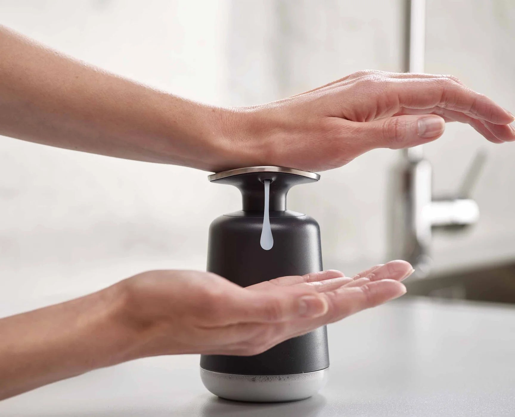 Joseph Joseph Presto Hygienic Soap Dispenser – Gray