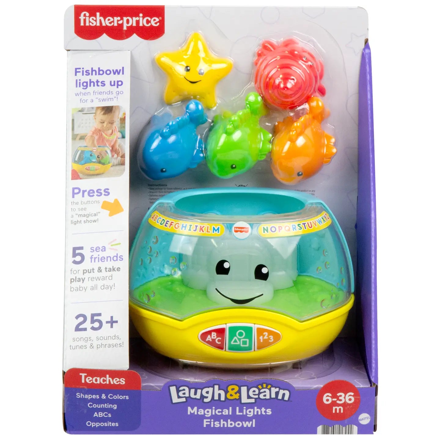 Fisher Price Magical Lights Fishbowl Toy
