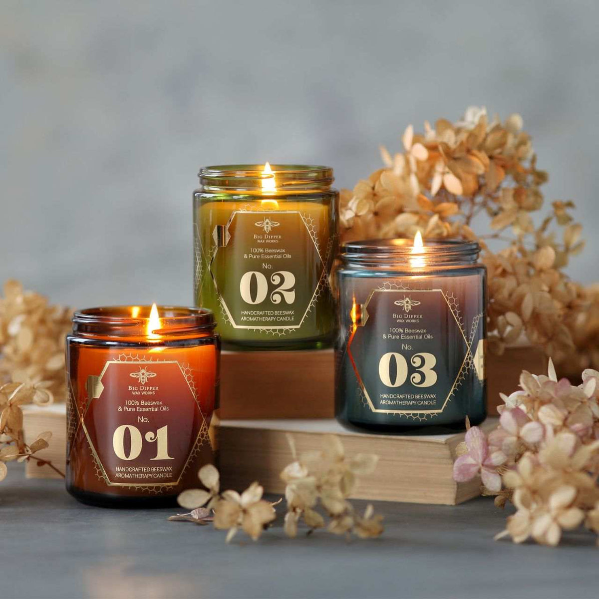 Alchemy Candles – Scented Beeswax – #3 – Vanilla & Amyris