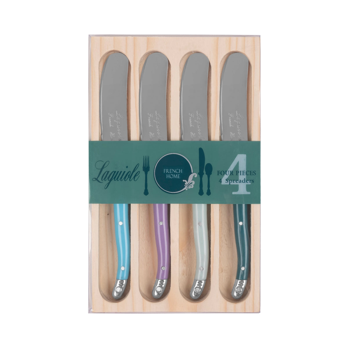 Laguiole Spreader Set - Plum Rose – 4 Piece Set