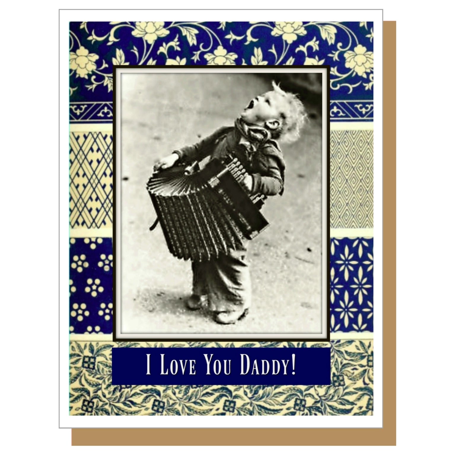 Umlaut Brooklyn Father's Day Card – Love You Daddy
