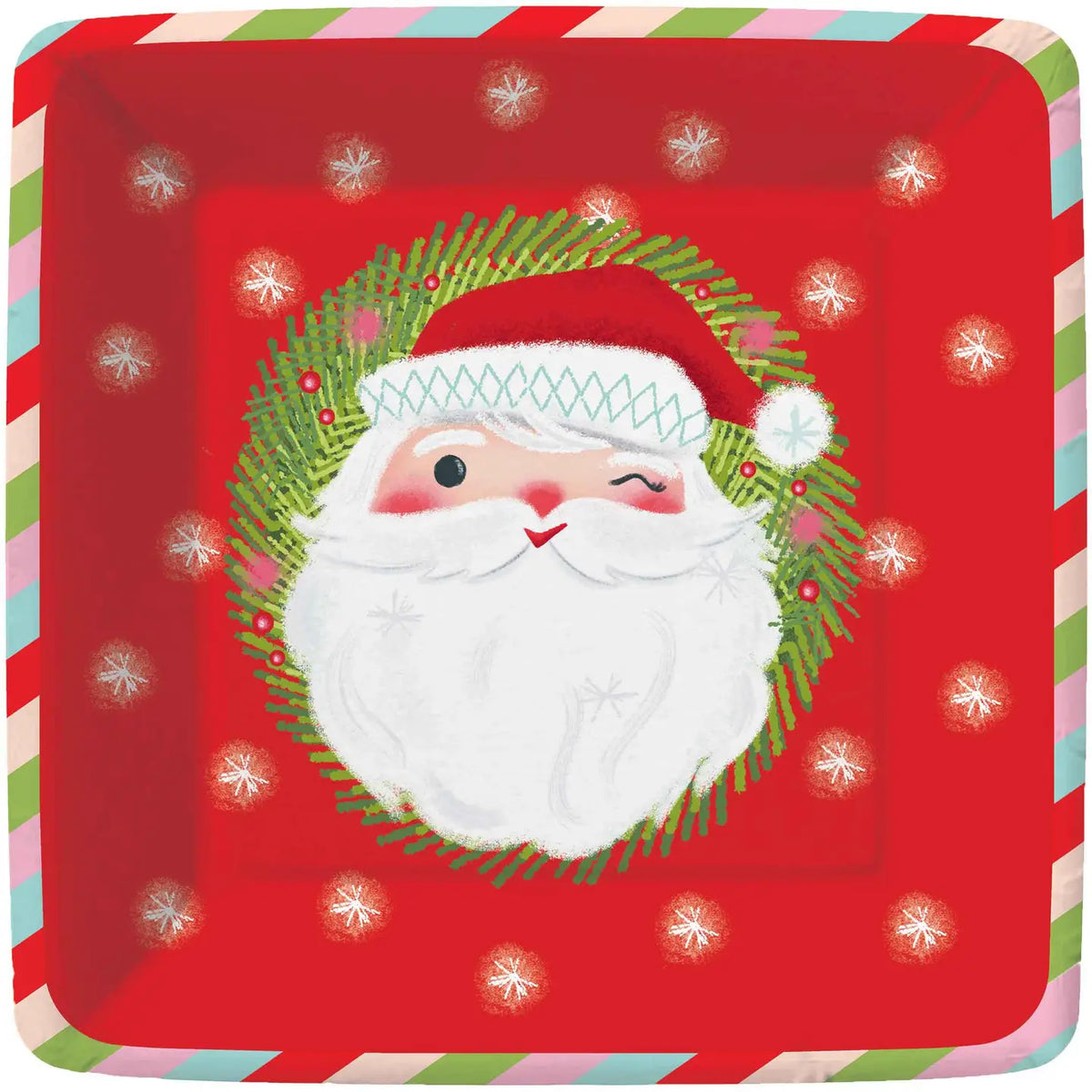 Design Design Jolly Icons Square Paper Salad & Dessert Plates – 8pk