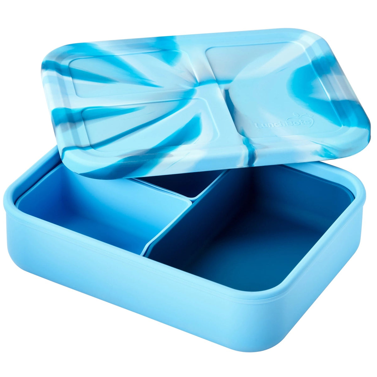Large Food Grade Silicone Build-a-Bento – 4 Cups –Octopus