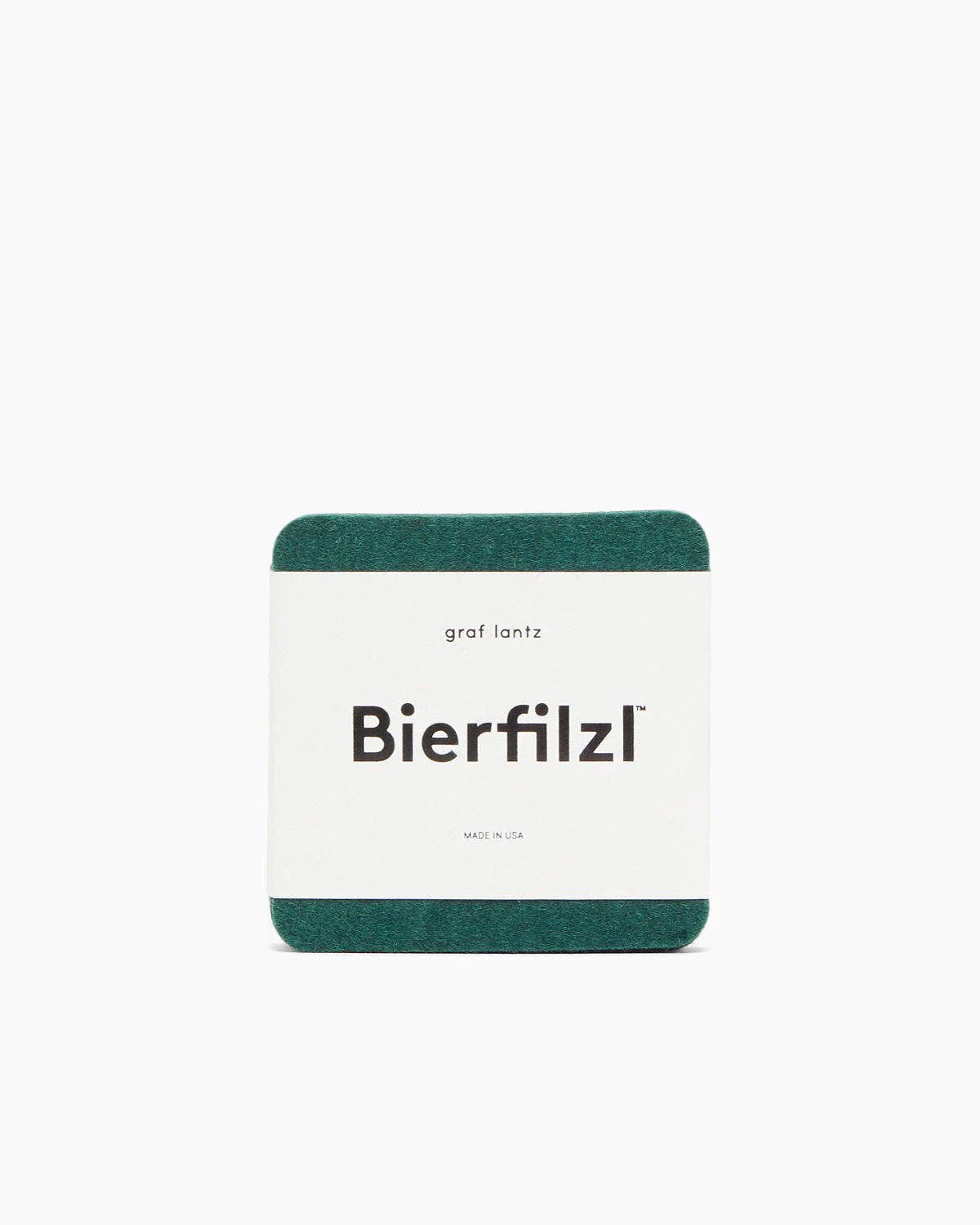 Graf Lantz Bierfilzl Square Felt Coaster – Kombu – 4pk