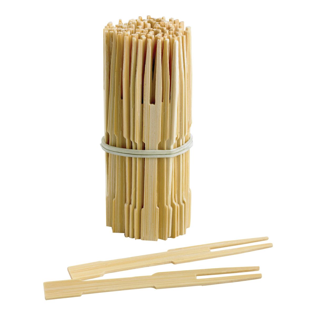 Helen's Asian Kitchen Bamboo Cocktail Forks – Pack of 72