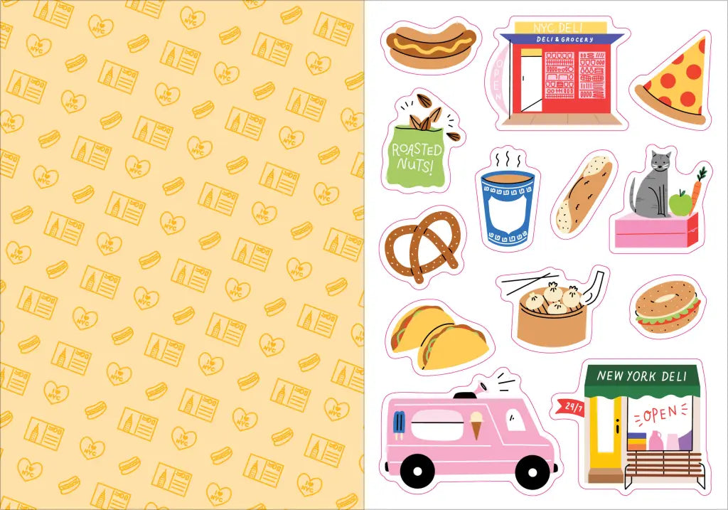 I Love New York City Sticker Books – 425+ Stickers Celebrating the Big Apple