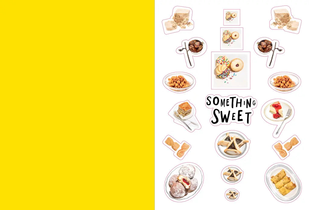 The Jewish Foods Sticker Book – 450+ Stickers