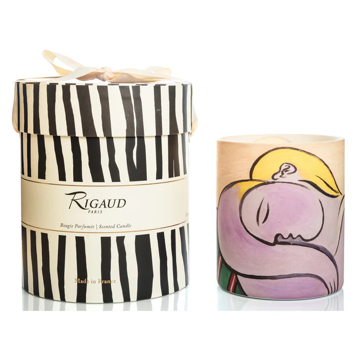 Rigaud Picasso Femme aux Cheveux Jaunes Scented Candle – 850g – Gardénia