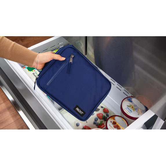 Packit Freezable Classic Lunch Box – 10" x 8" – Blue