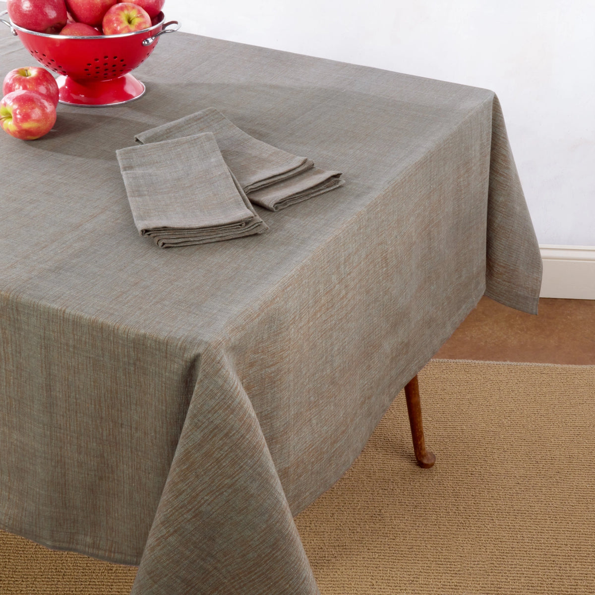 Sustainable Threads Organic Cotton Ikat Handwoven Tablecloth – 90" x 60" – Old Delhi