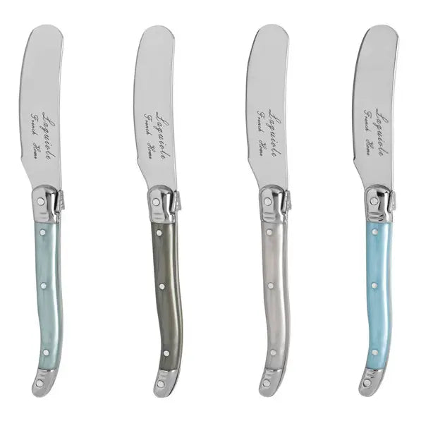 Laguiole Spreader Set – Mother of Pearl – 4 Piece Set