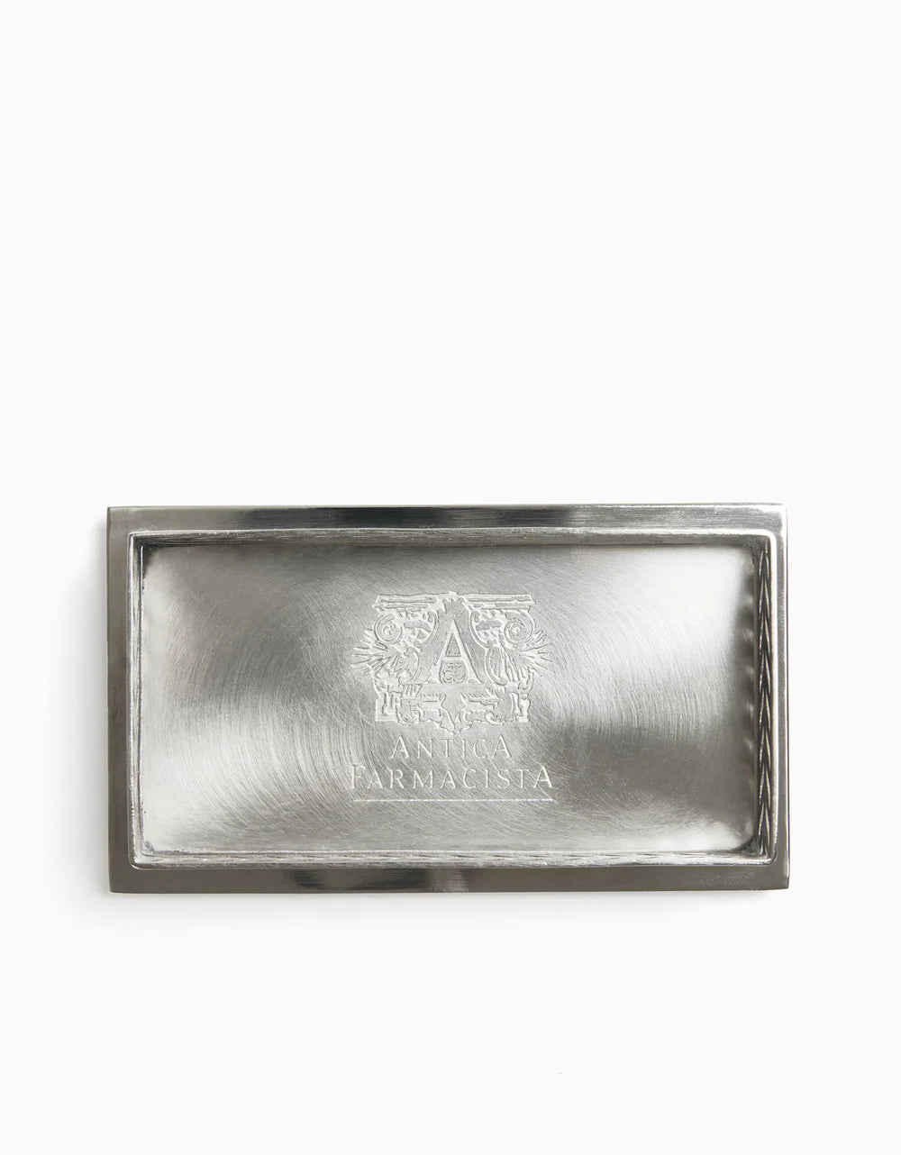 Antica Farmacista Nickel Tray Holder For Hand Wash and Body Moisturizer