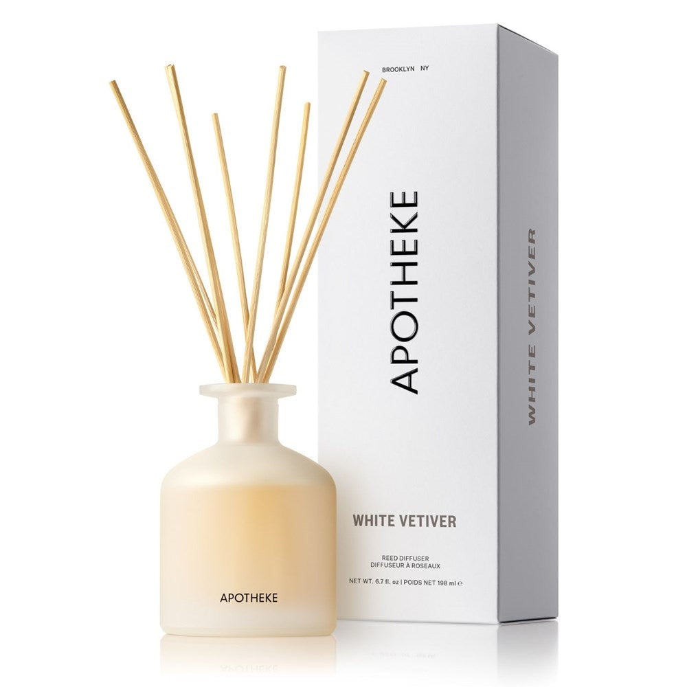 Apotheke Scented Reed Diffuser – White Vetiver – 6.7oz