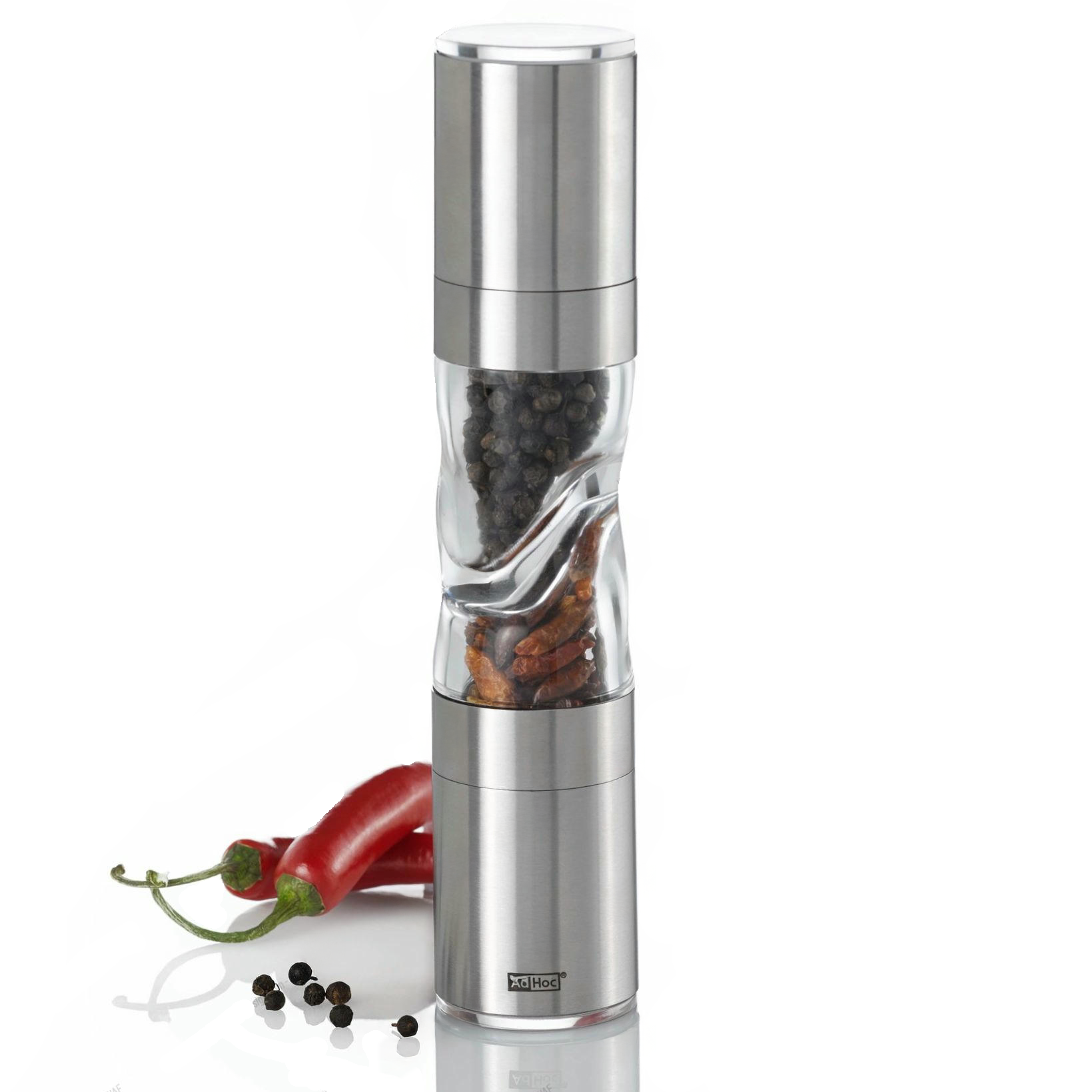 Ad Hoc Duospice Spice Slicer and Grinder – 1.75" x 8.6"