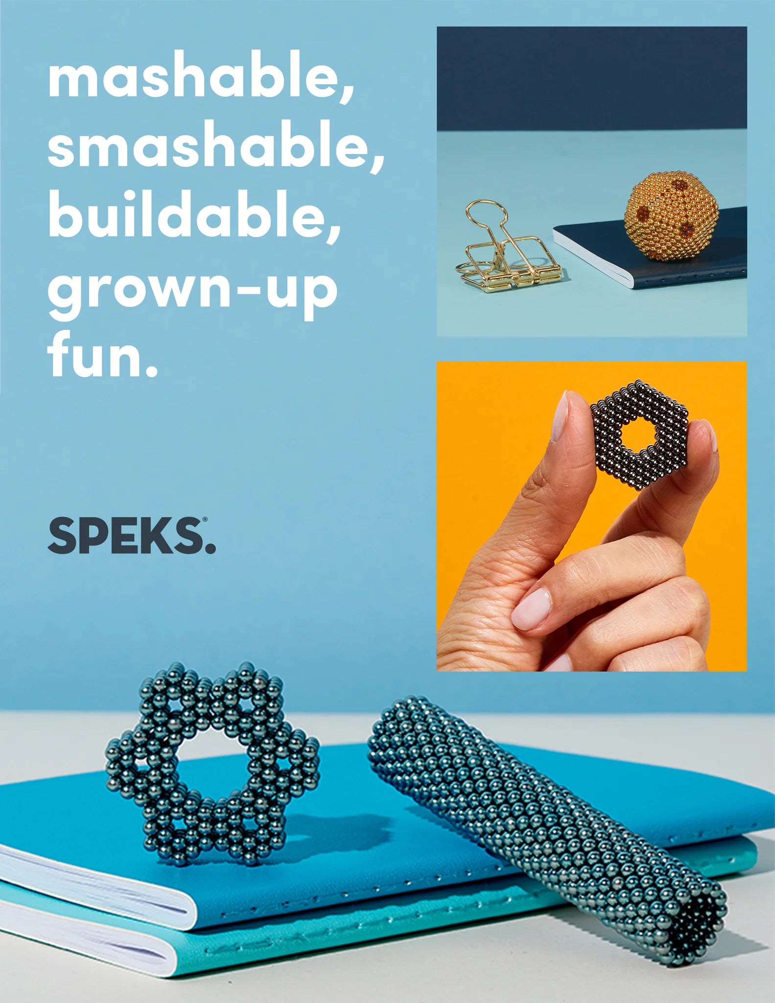 Speks Magnet Balls - 2.5mm – Luxe Gold