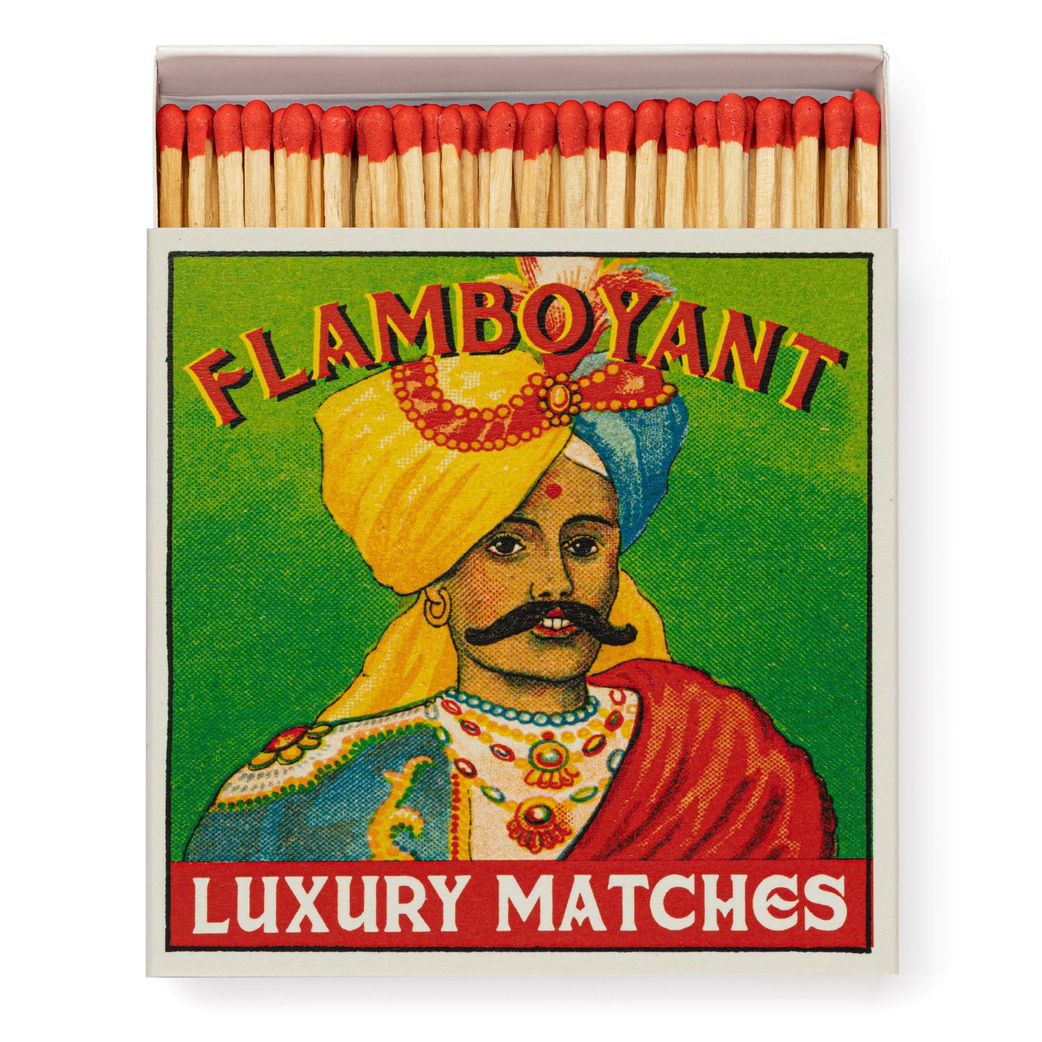 The Flamboyant Luxury Matches – 100 Stick Matches
