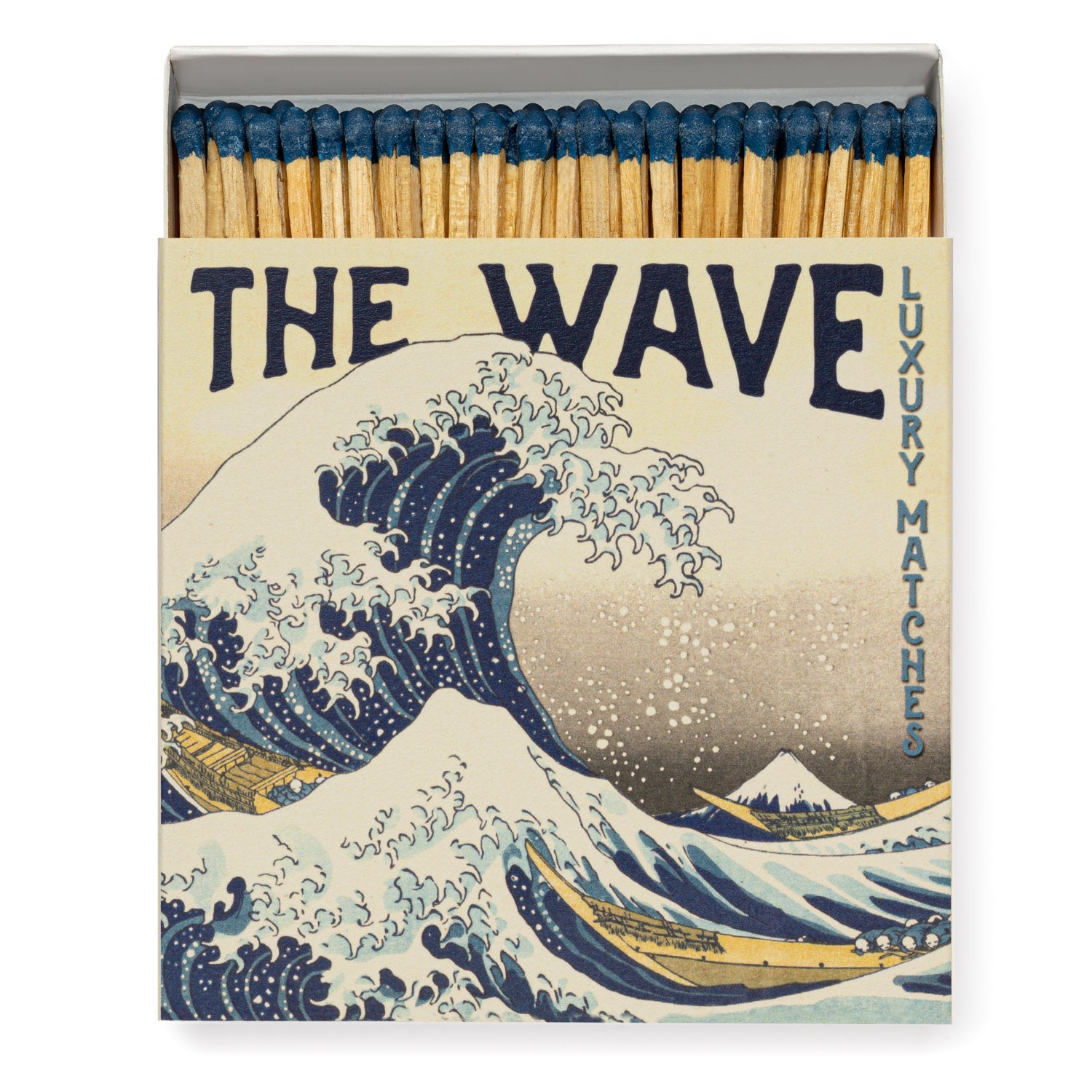 Hokusai Wave Luxury Matches – 100 Stick Matches