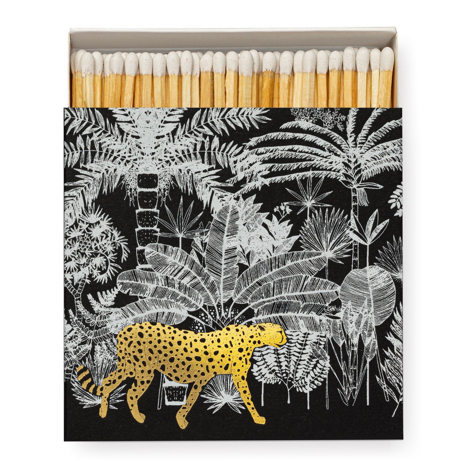 Cheetah in Jungle Luxury Matches – 100 Stick Matches