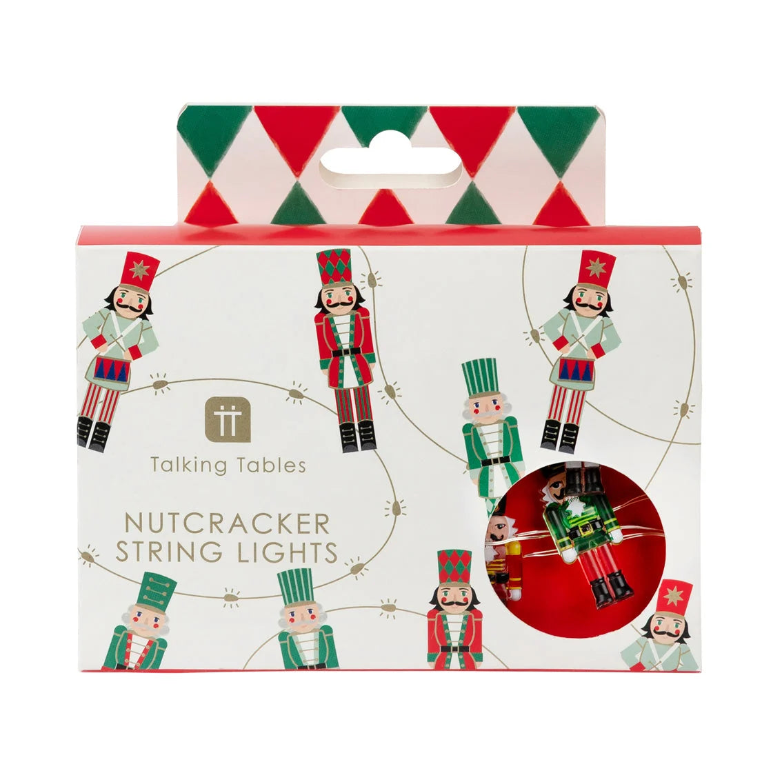 Talking Tables Nutcracker LED String Lights - 9.8'