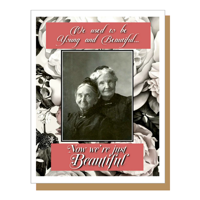 Umlaut Brooklyn Birthday Card – Young and Beautiful