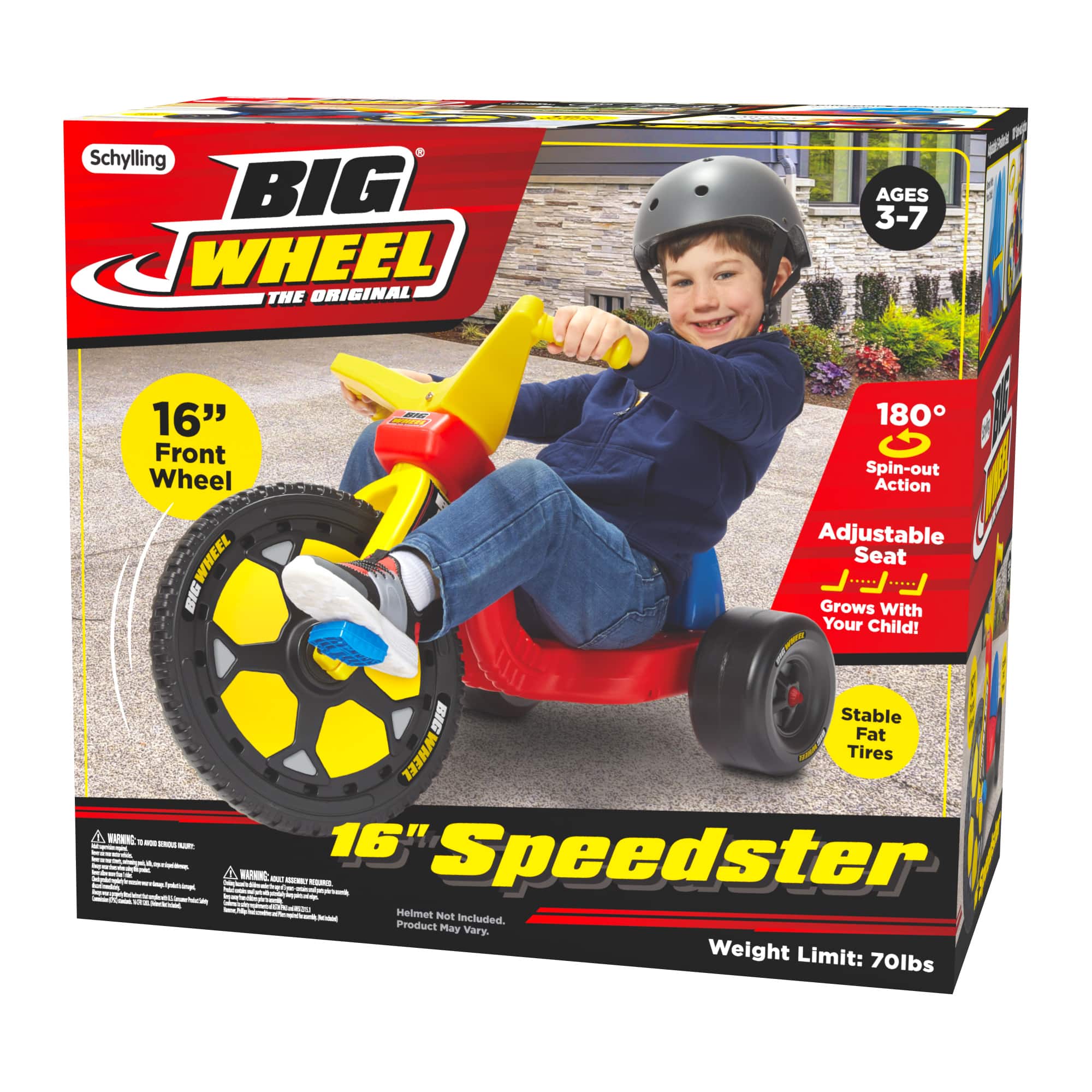 The Original Big Wheel Speedster –  Ride On Toy