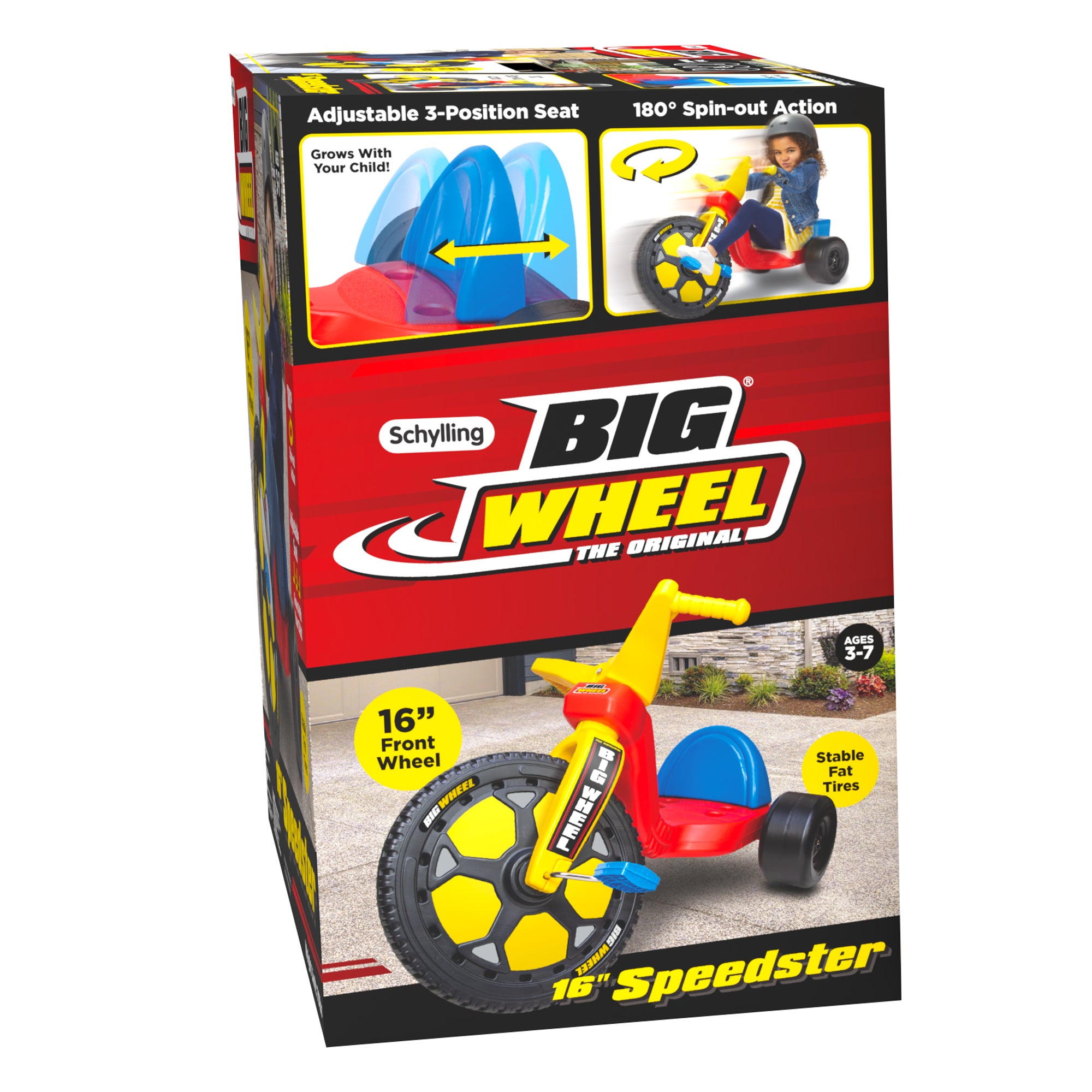 The Original Big Wheel Speedster –  Ride On Toy