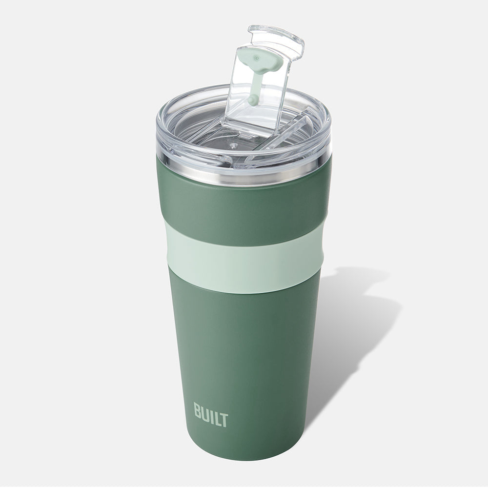 Shasta Double Wall Stainless Steel Tumbler – Sage – 24oz