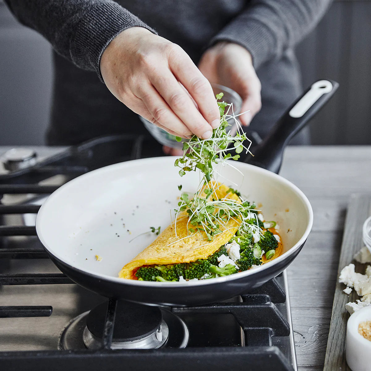 GreenPan Rio Ceramic Non-Stick Frying Pan – 10" – Black