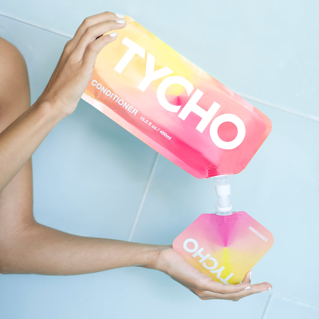 TYCHO Travel Set Includes 1.1oz Each of – Shampoo | Conditioner | Body Wash