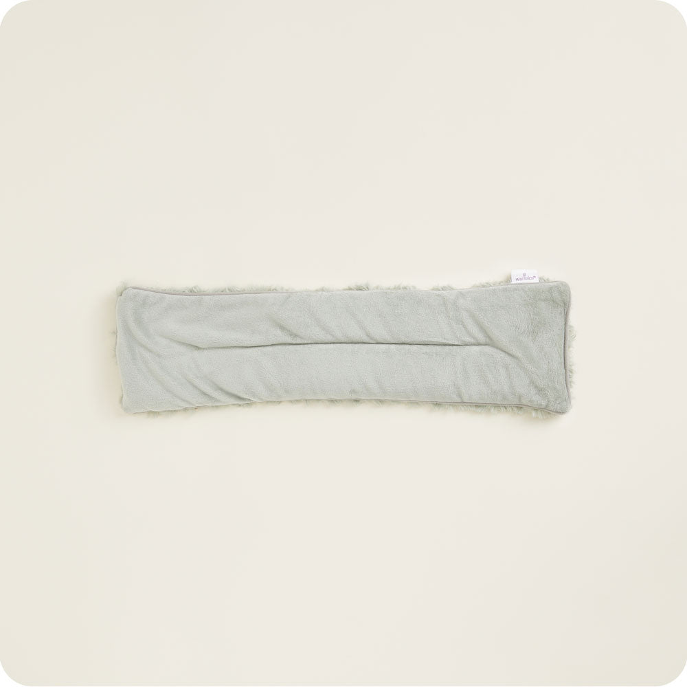 Microwavable Lavender Scented Weighted Curly Warmies Neck Wrap – Sage