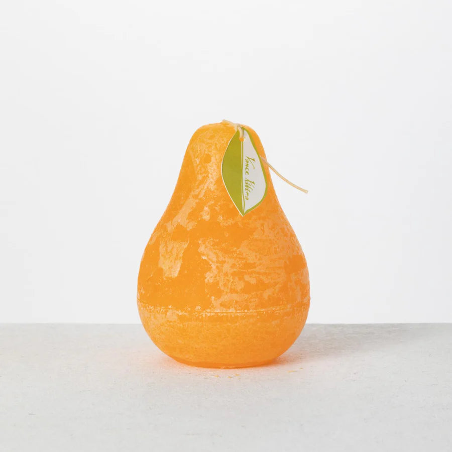 Vance Kitira Timber Pear Candle – Pumpkin – 4.5"