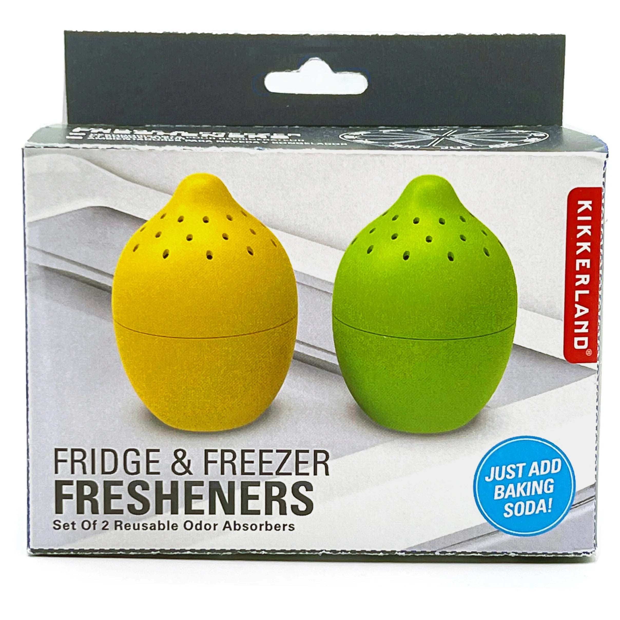 Kikkerland Fridge & Freezer Fresheners – Set of 2