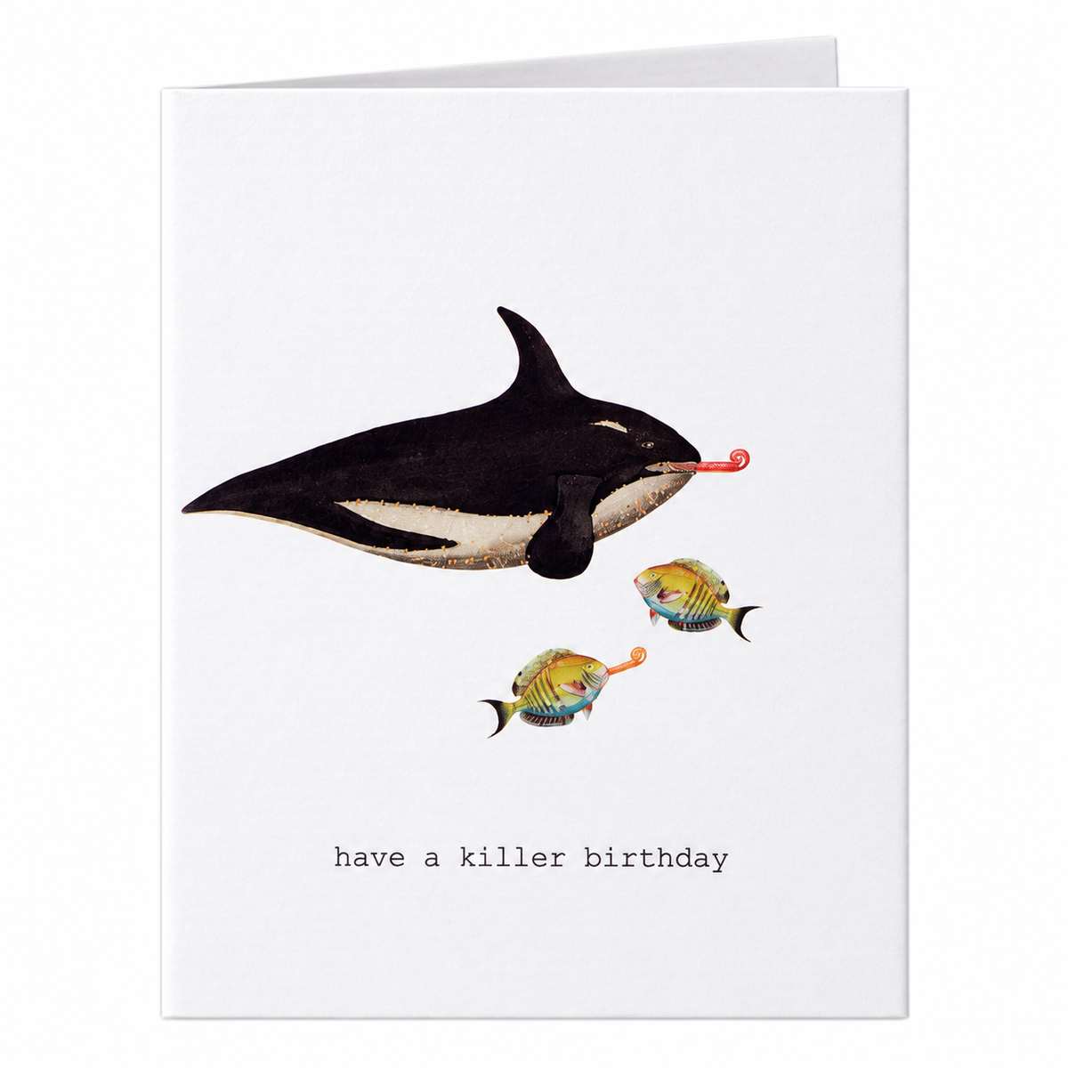 Tokyo Milk Killer Birthday Glitter Greeting Card – 3.5" x 5"