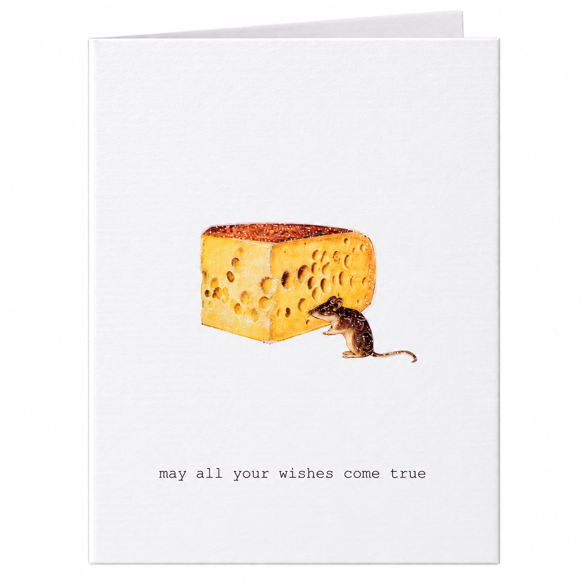 Tokyo Milk May All Your Wishes Come True Glitter Greeting Card – 3.5" x 5"