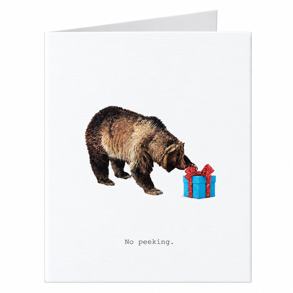 Tokyo Milk No Peaking Greeting Card – 3.5" x 5"