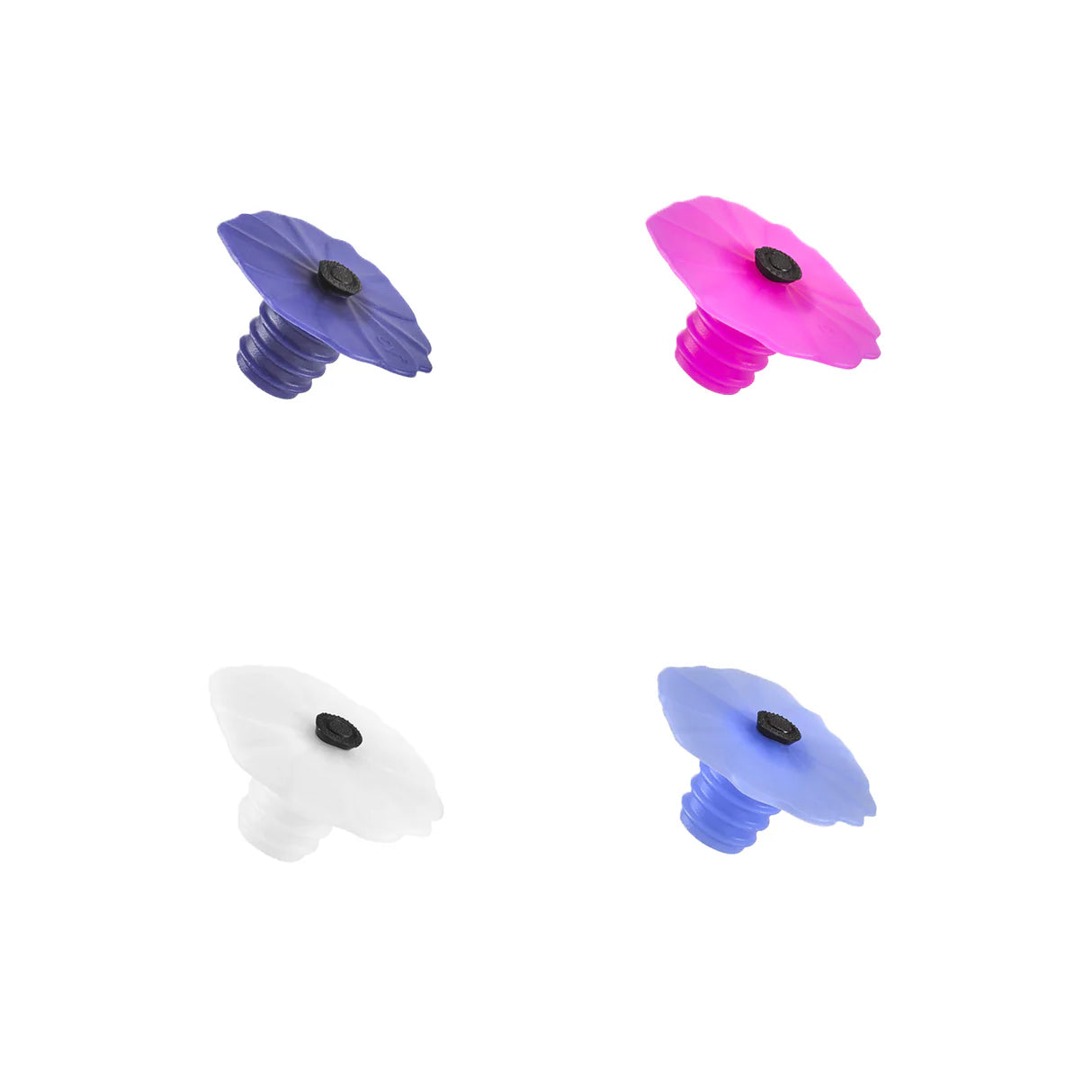 Charles Viancin Poppy Bottle Stoppers – Assorted Colors – Each Sold Separately