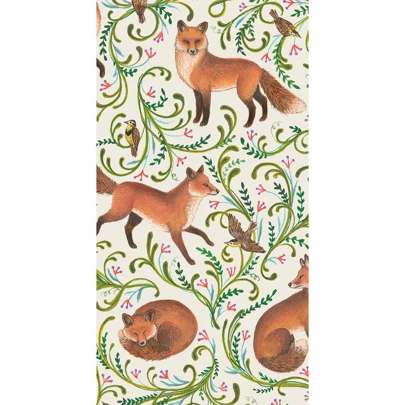 Hester & Cook Guest Towel – Fanciful Fox – 16pk