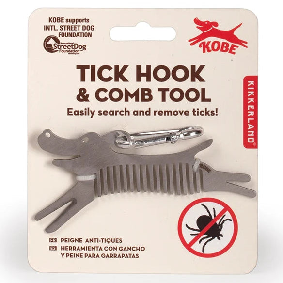 Kikkerland Kobe Tick Tool For Dogs