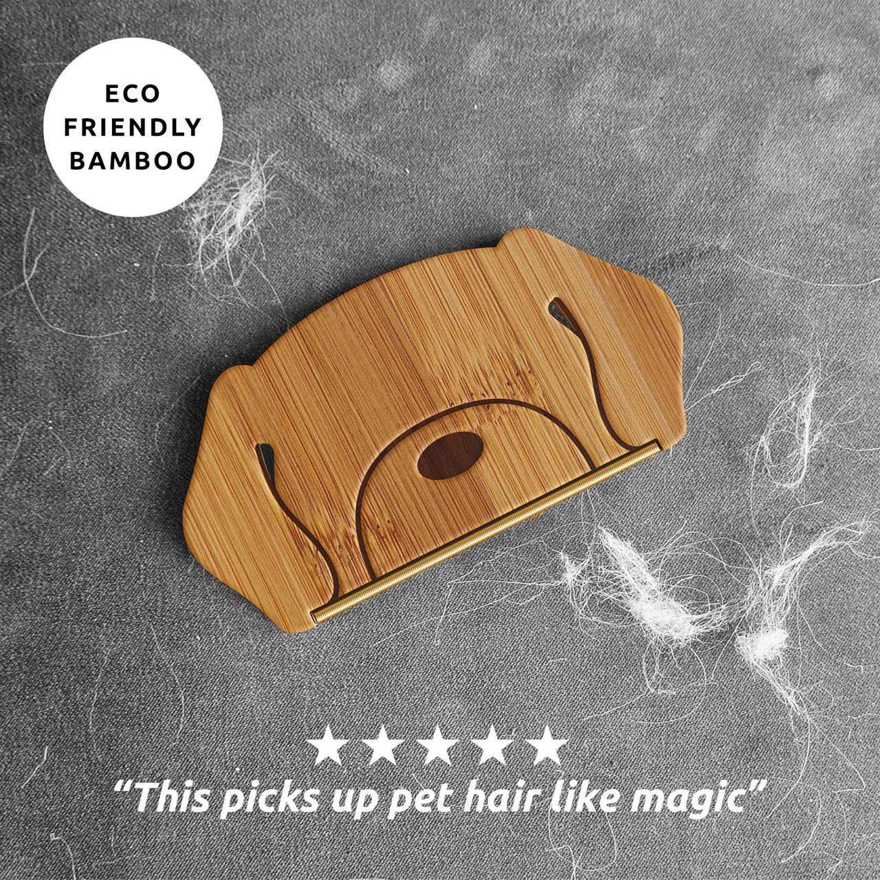 Pikkie Bamboo Dog Hair Remover