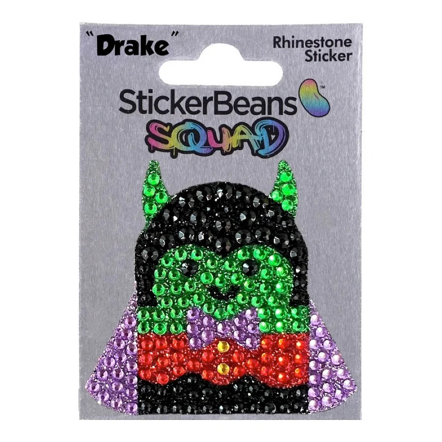 StickerBeans Drake The New Dracula Squad Sparkle Sticker – 2"